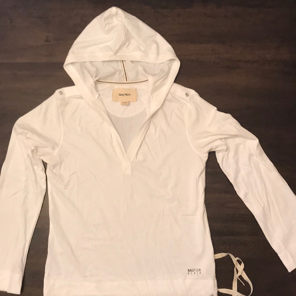 Nautica Hooded Top Size Small